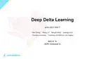 Deep Delta Learning