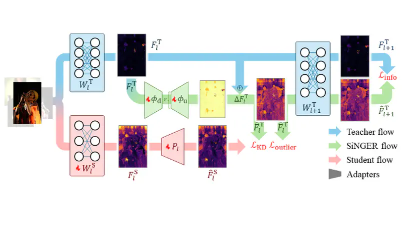 SiNGER: A Clearer Voice Distills Vision Transformers Further